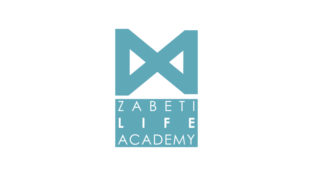Zabeti Life Academy logo in blue with stylized letters