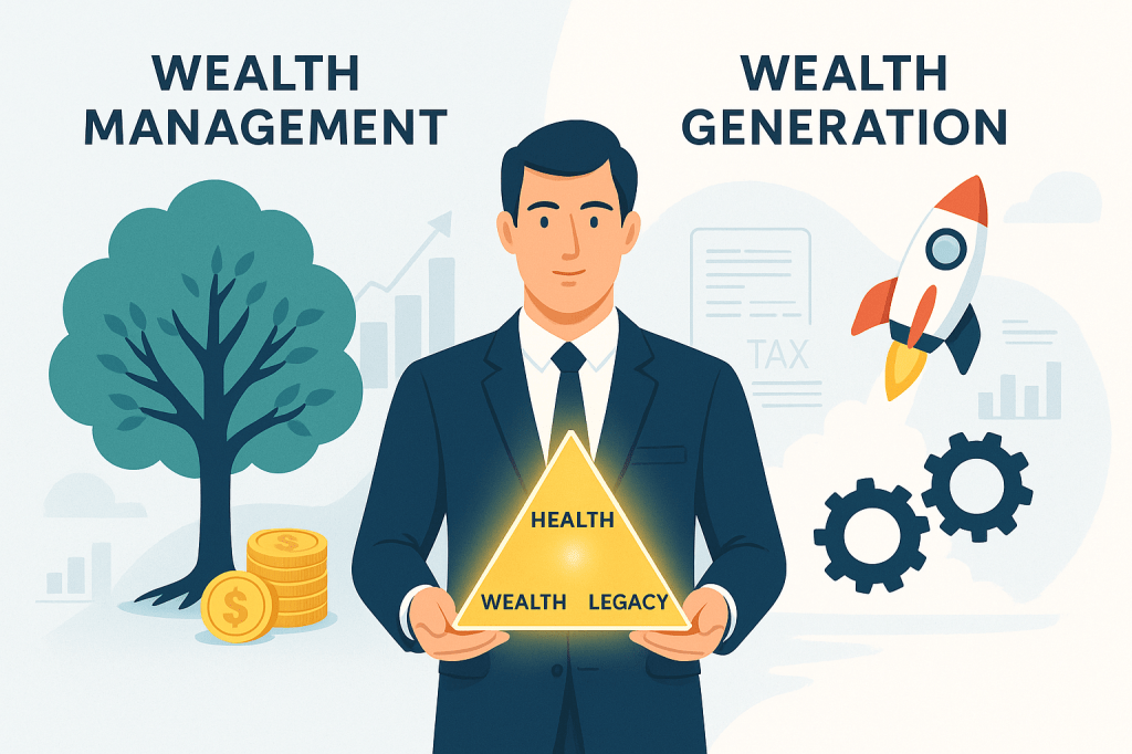 Wealth Management vs. Wealth Generation: Forging Your Path to Lasting&nbsp;Prosperity